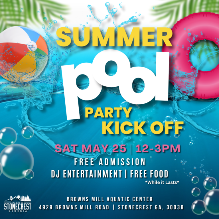 Summer Pool Party Kick Off